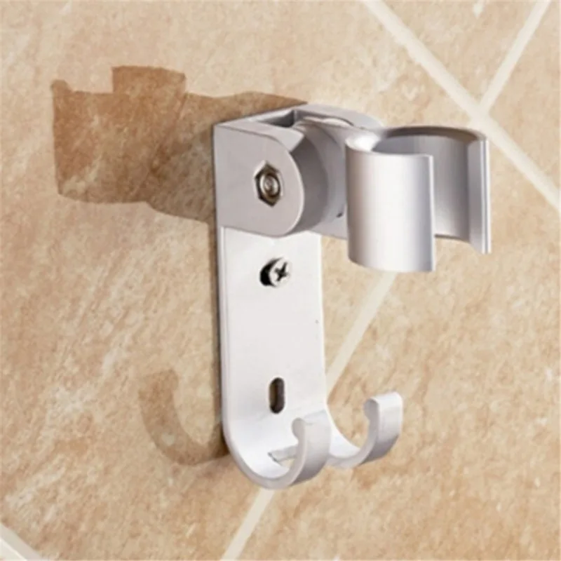 1pc Punching Adjustable Shower Bracket, Shower Head, Shower Head Fixed Base, Punching Shower Accessories.