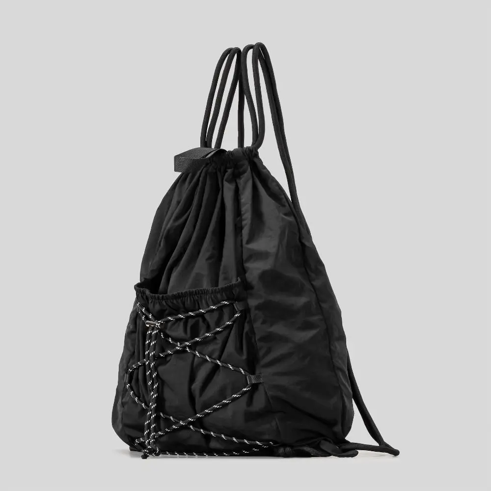Lightweight Drawstring Backpack Waterproof Wear-resistant Sports Backpack Drawstring Closure Large Capacity Backpack