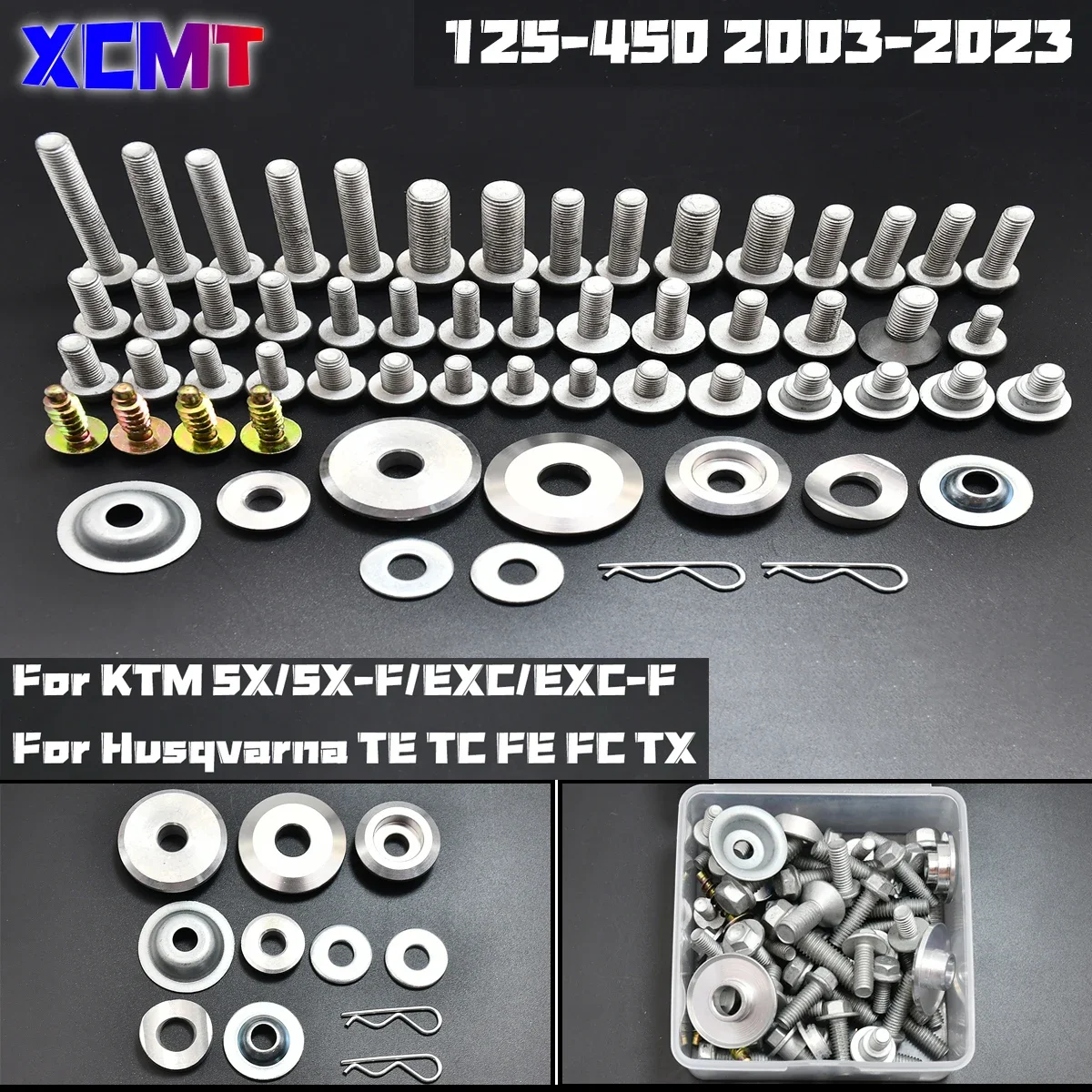 For KTM moto tools Fairing Fender Screw Bolt Kit Set EXC EXC-F SX SX-F XC XCW 125 150 200 250 300 350 450 500 530 2003-2023