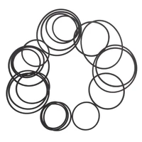 Cinta cuadrada de Cassette para grabador, cinta para máquina de 20 piezas, cinturones surtidos, 30-65mm, 1,2mm, Walkmans, DVD Drive, Tocadiscos