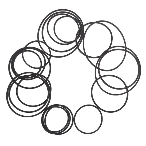 Cinta cuadrada de Cassette para grabador, cinta para máquina de 20 piezas, cinturones surtidos, 30-65mm, 1,2mm, Walkmans, DVD Drive, Tocadiscos