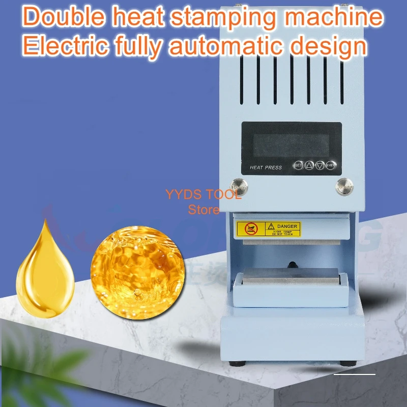 Fully automatic light and sound convenient home heat press machine CH2328 double-sided heat pressing machine