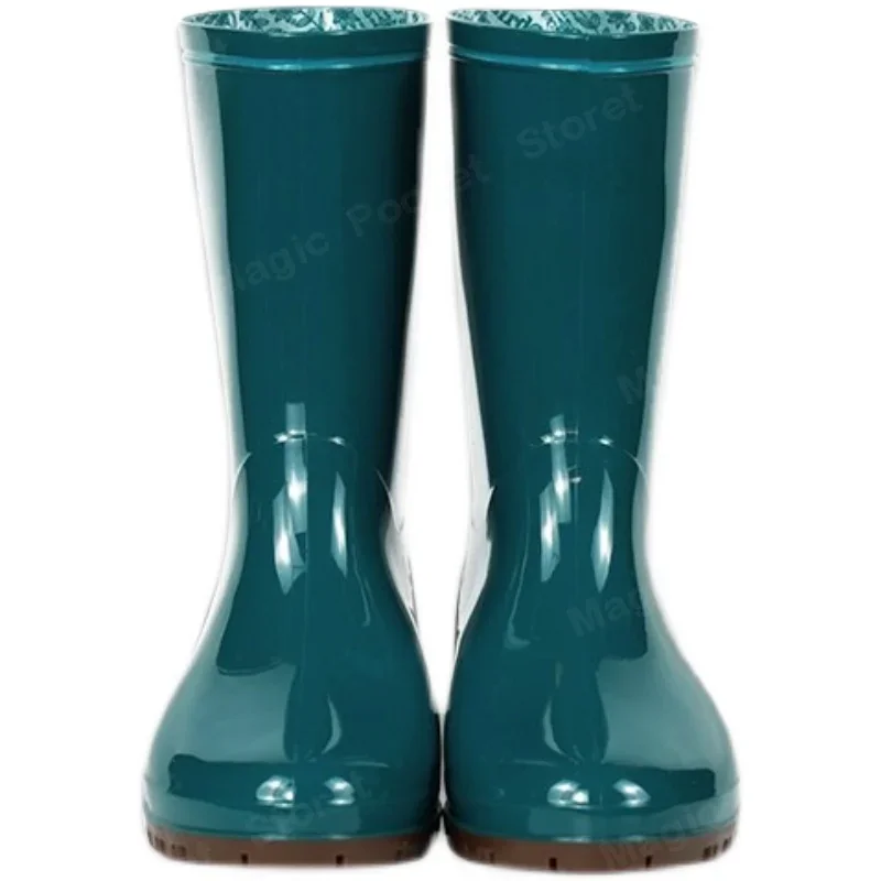 

Gardening rain boots men's and women's thickened outdoor water shoes non-slip rubber men's and women's models