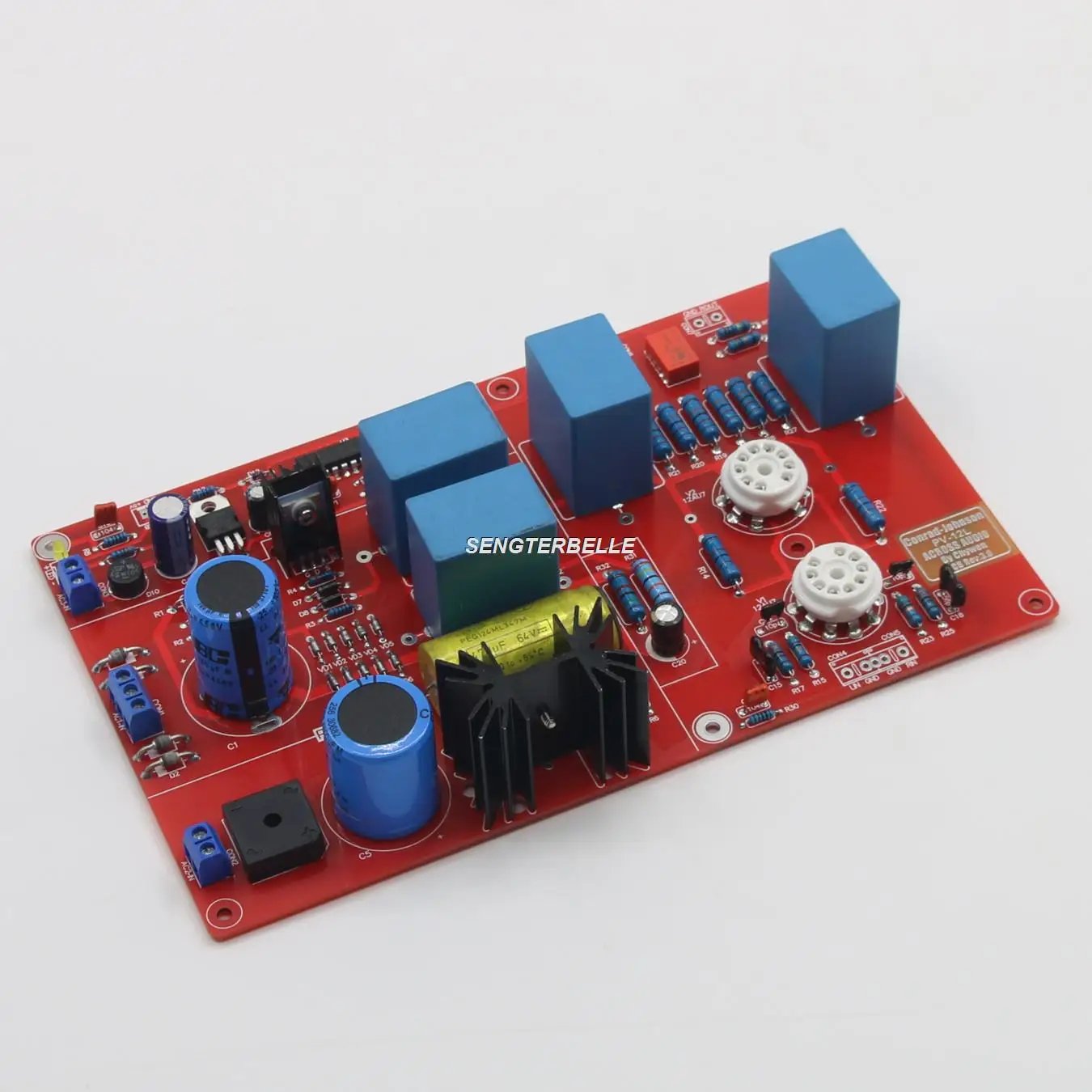 DIY Conrad-Johnson PV12L Preamp Kit HiFi  ECC82 Vacuum Tube Stereo Preamplifier Board