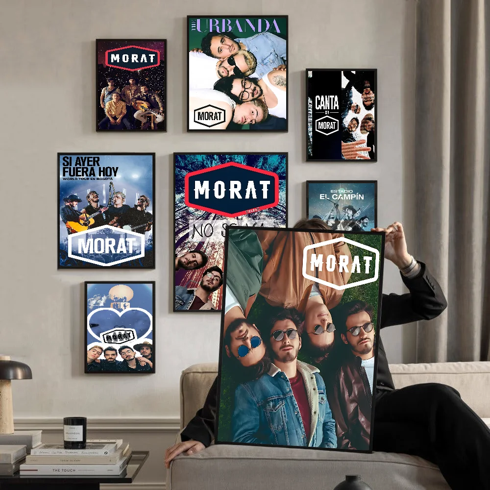 

Morat Band Vintage Posters Sticky Vintage Room Home Bar Cafe Decor Kawaii Room Decor