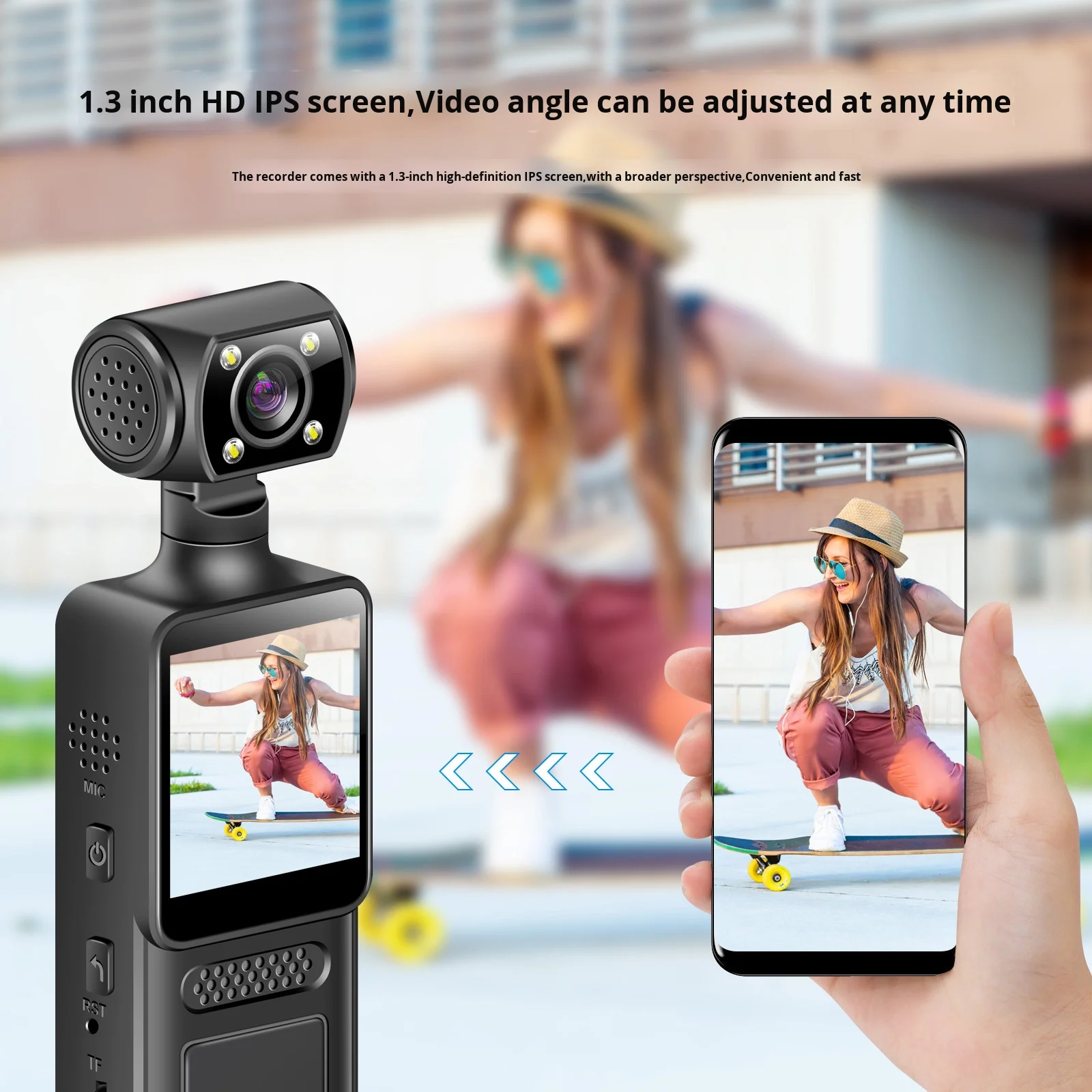 Kamera HD WiFi Portabel yang D - Outdoor Adventure Video ulasan dan harga