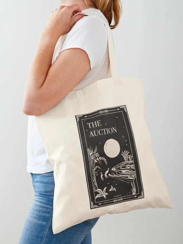 

The Auction Cover Art Tote Bag eco bag folding shopper bag women canvas Canvas the tote