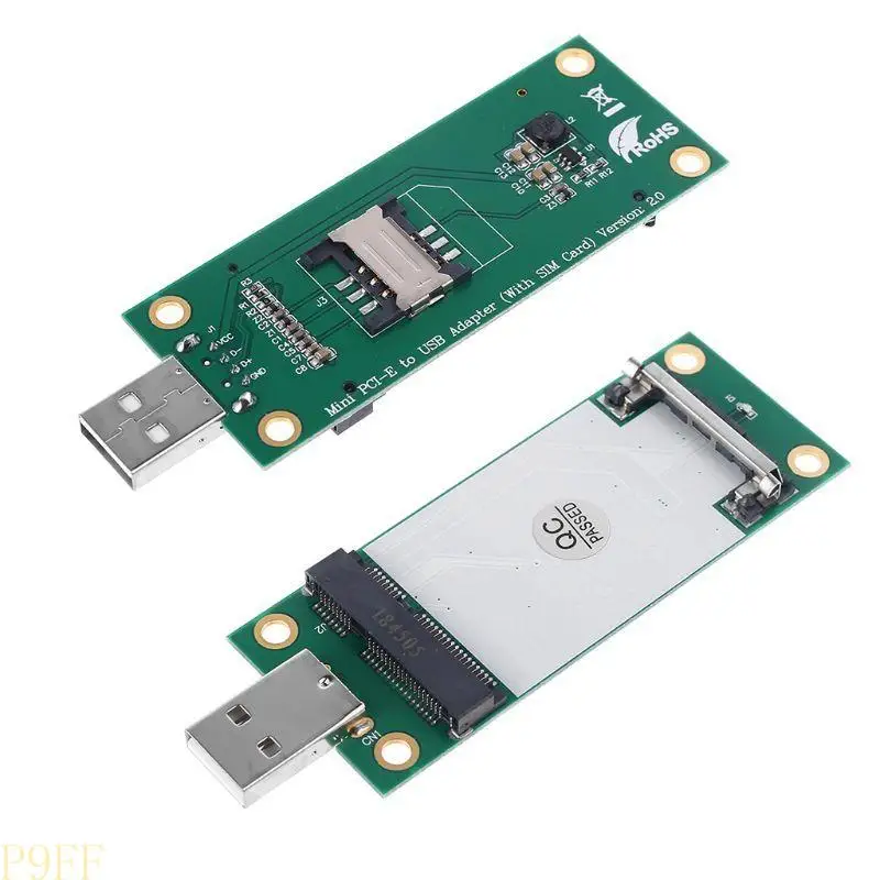 CS1W Mini PCI-E Wireless Wwan a USB Adattatore con scheda Slot per