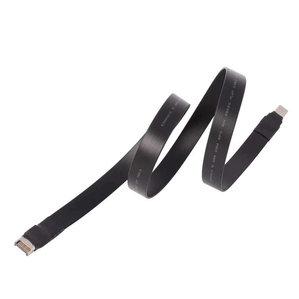 كابل توسيع واجهة ADT-Link USB 3.2 من النوع C إلى النوع E 19P 20P للوحات الأمامية والخلفية مع حامل PCI 3 سم - 3 أمتار