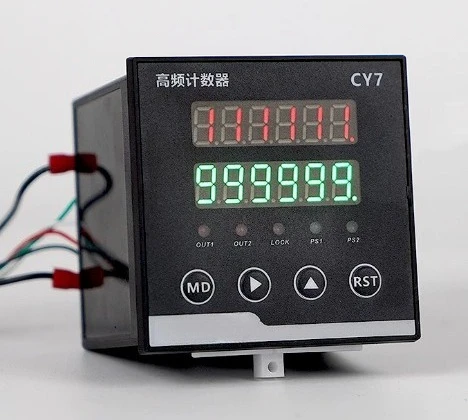 Roller Digital Display Meter Counting Encoder Controller High Precision Counter Woodworking Edge Banding Machine Parts