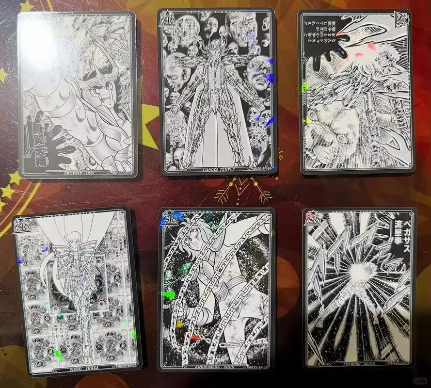 Official Genuine Kayou Anime Peripheral Saint Seiya Manga Edition Collection Game Card Star Contract Festival Surprise Gift