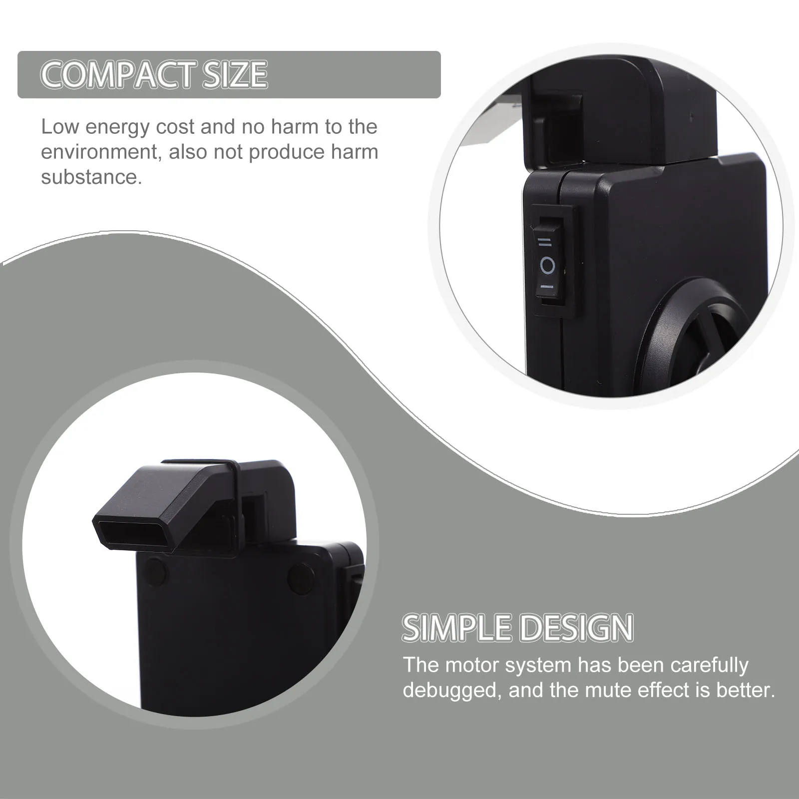 

Aquarium Fish Tank Fan Mini Cooler Black Heat Dissipation Tool Silent Low Energy Clip Wall Easy Use Stable Practical Pet