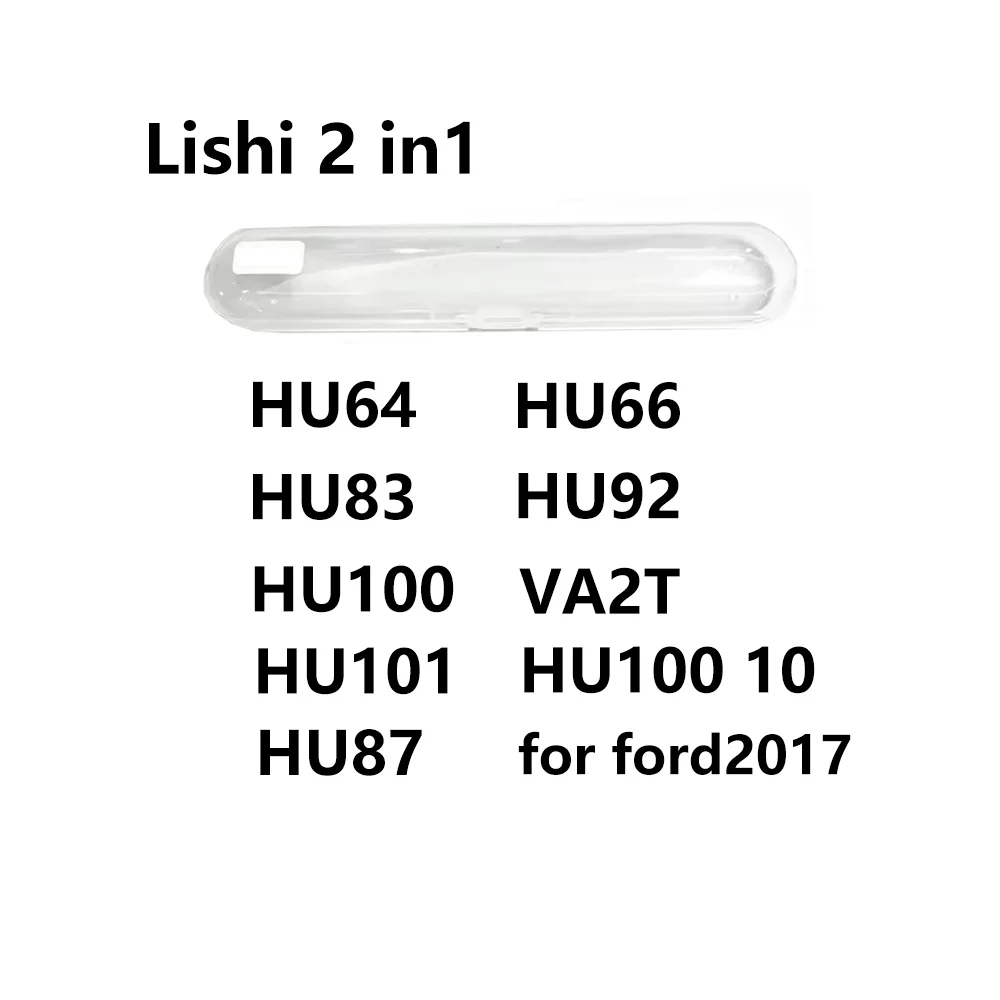 Lishi 2-in-1 HU64 HU66 HU83 HU92 HU100 HU100(10) HU101 HU83 VA2T für Ford 2017 Schlüsseldienst-Werkzeuge – Detail 1