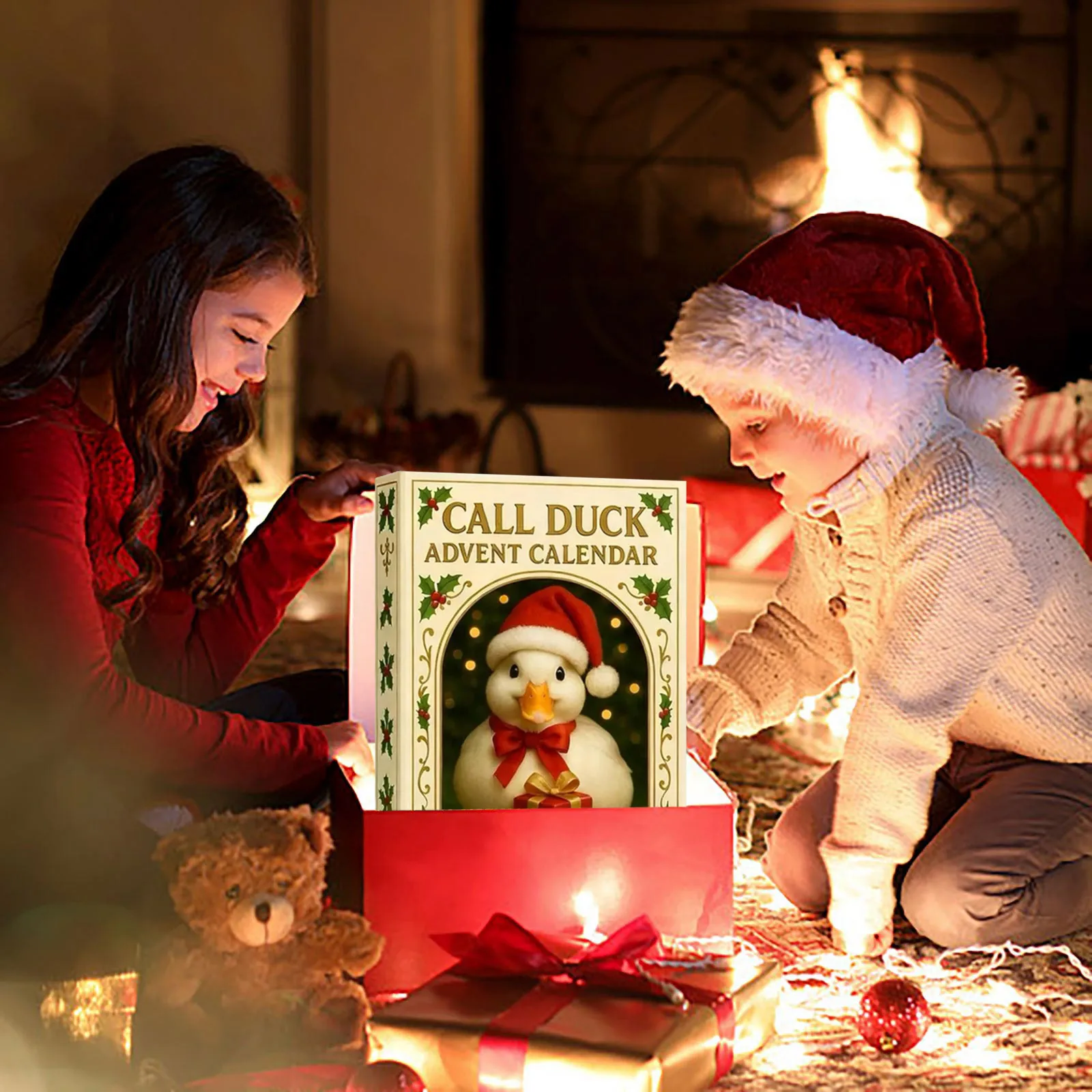 Compte vers le bas au calendrier de Noël pour filles 24 pièces Calendrier de festival Calendriers de l'Avent pour adultes enfants femmes hommes enfants brossage