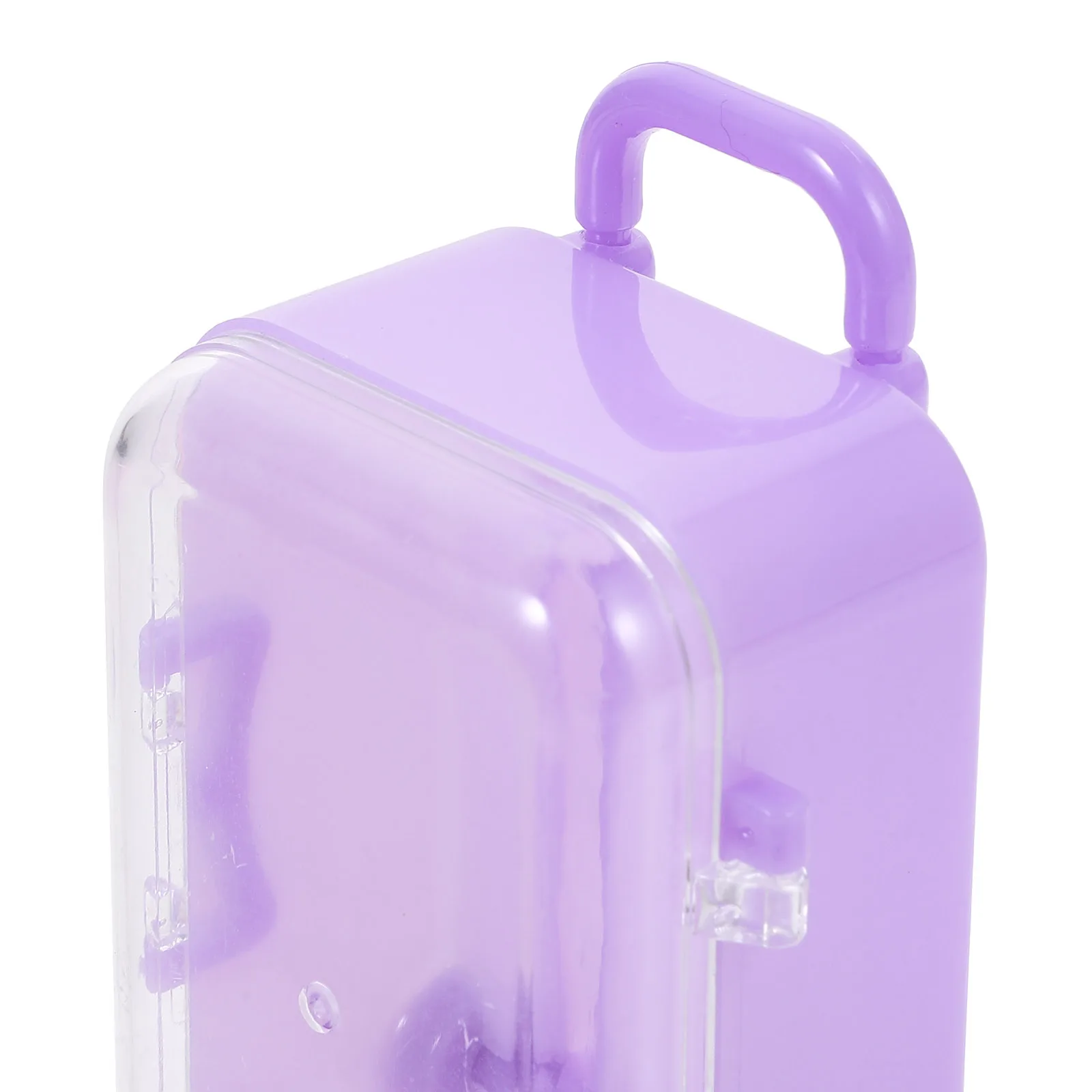 

2 Pcs Suitcase Accessories Suitcases Mini Adornment Model Decoration Luggage