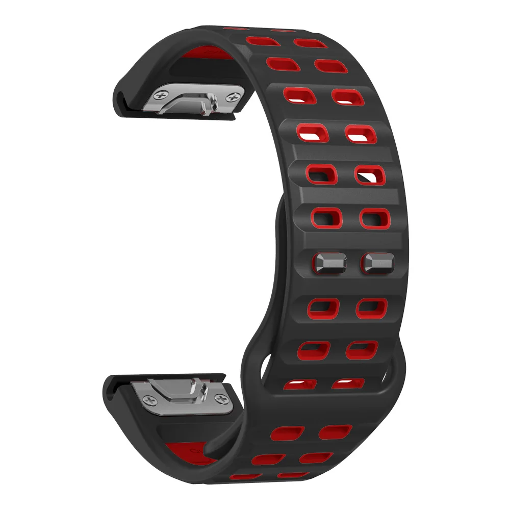 New 26 22mm QuickFit Silicone Watch Strap For Garmin Fenix 8 7X 7 Pro 6X 6 Pro 5X 5 Plus Bracelet Wristband For Fenix E/Enduro 3