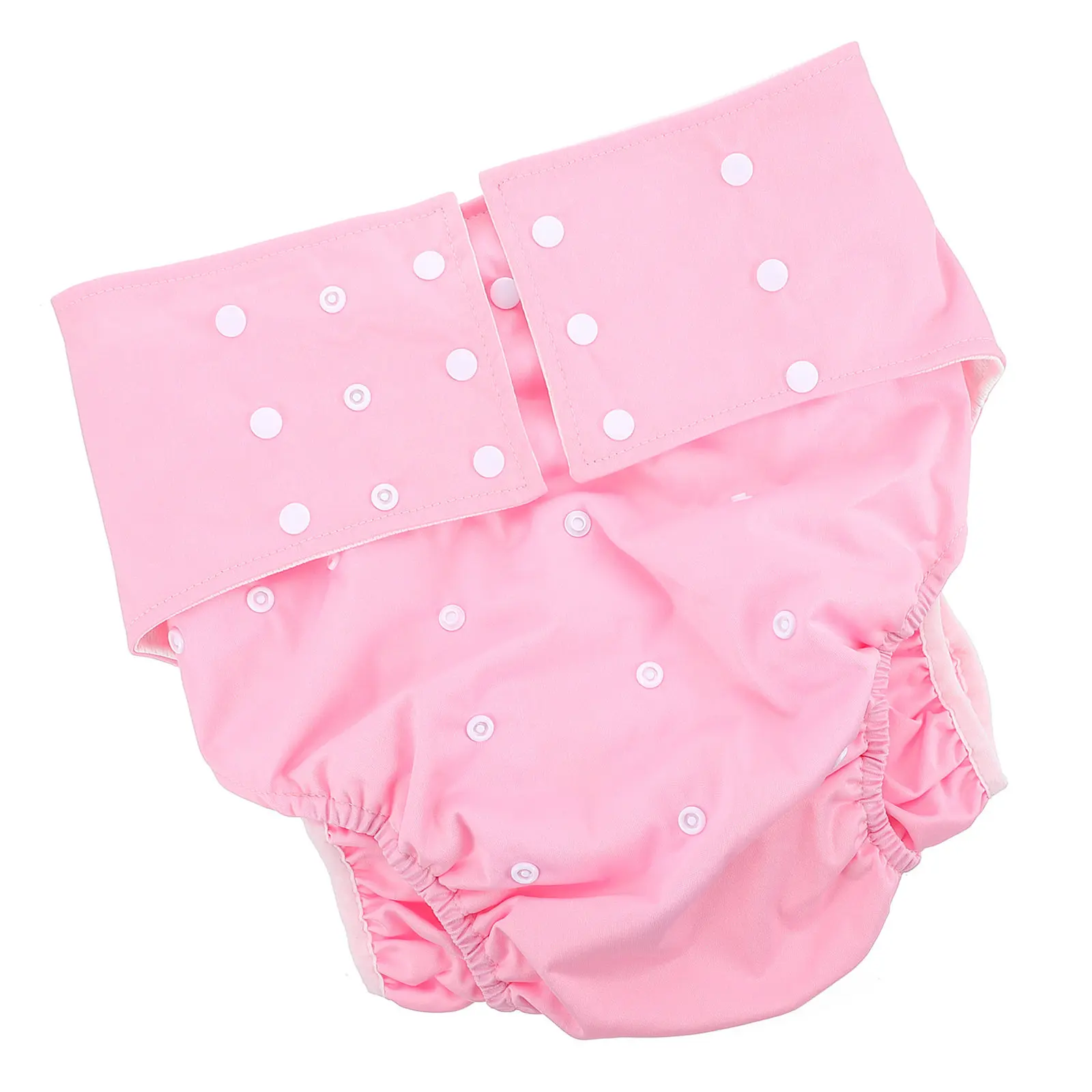 

1Pcs Washable Adult Diaper Reusable Leak-Proof Sanitary Panties Three-Row Button Incontinence Underwear Comfortable Breathable