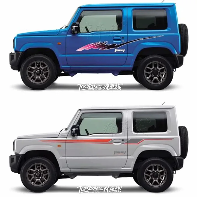 car sticker FOR Suzuki Jimny garland special personalized decoration modified body Decal sports film accessories