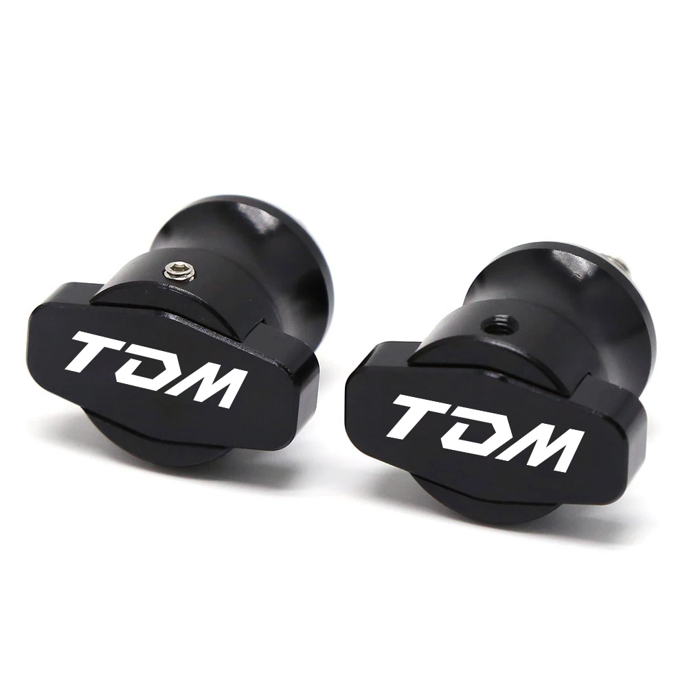 For YAMAHA TDM 850 TDM850 1991-2020 TDM 900 TDM900 2004-2015 Motorcycle SwingArm Sliders Spools 2PCS 6MM Stand Screw Paddock