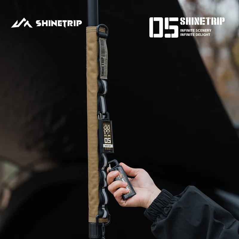 

Чехол для тактических палаточных стоек серии ShineTrip St-05: портативный, для кемпинга на природе, с точками для подвешивания и хранения