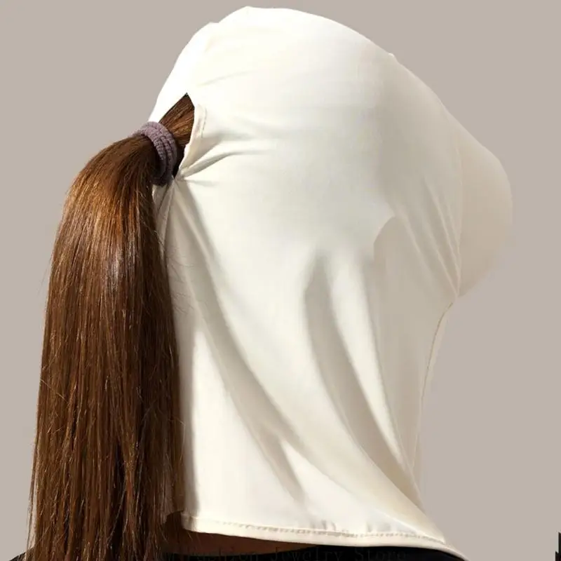 D0UB CHAPA SUL SILK ICELA BRIANDO com máscara proteção covrage para aventura ao ar livre e equipamento
