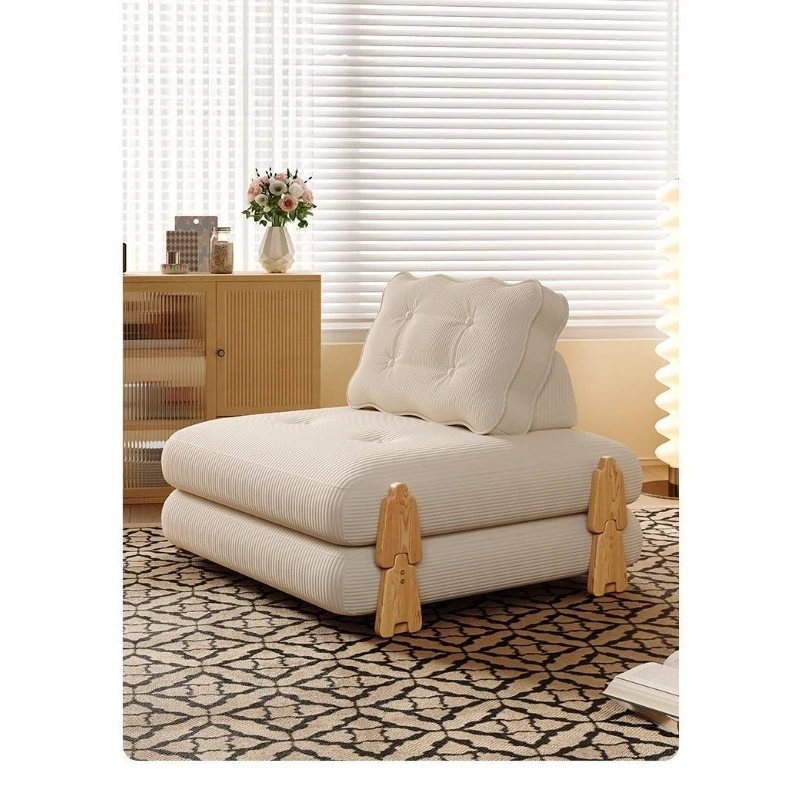 

Modular building block foldable, combination sofa bed, solid wood single