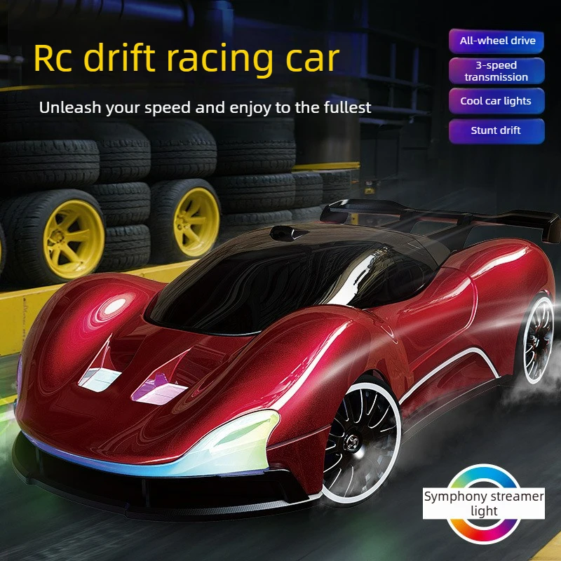 Cool Stuff Toy Car Funny Gift-Kawaii High-speed 4WD Rc Drift Car,Remote Control Car,Variable Speed Racing Rc Cars,Toys for Kids