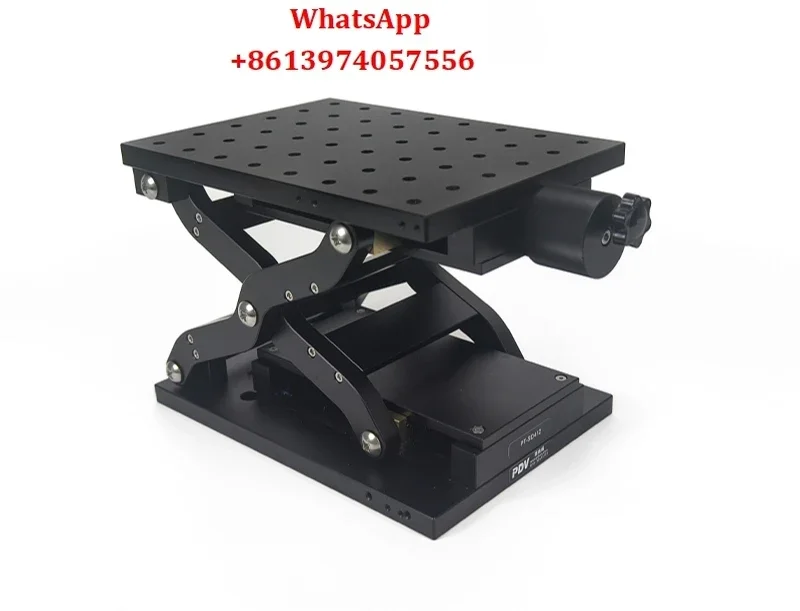 PT-SD410 Precision Manual Lifting Table/Manual Displacement Table/Lifting Slide Table