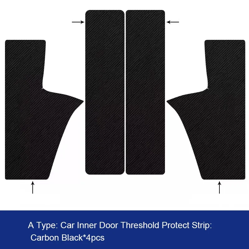 

Автомобильная задняя стойка для двери, противоударная защитная накладка из искусственной кожи, устойчивая к грязи и царапинам для DONGFENG FORTHING T5 EVO 2024-2026
