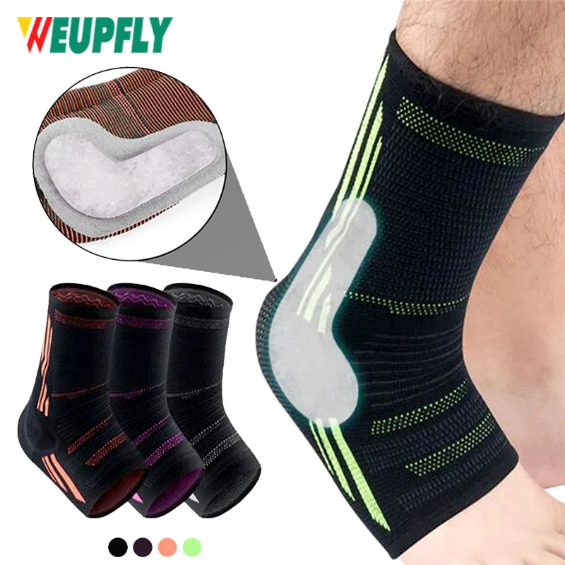 1Pcs Ankle Support Brace Elasticity Running Sports Safety Pressurized Basketball Ankle Protective Anti Ankle Sprain Foot Cover