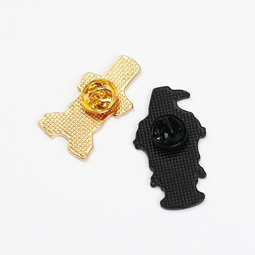 الجديد في Pensenity الفارس الأسود "جست جرح اللحم" دبابيس التلبيب خمر مونتي بيثون ودبابيس المينا الكأس المقدسة #6