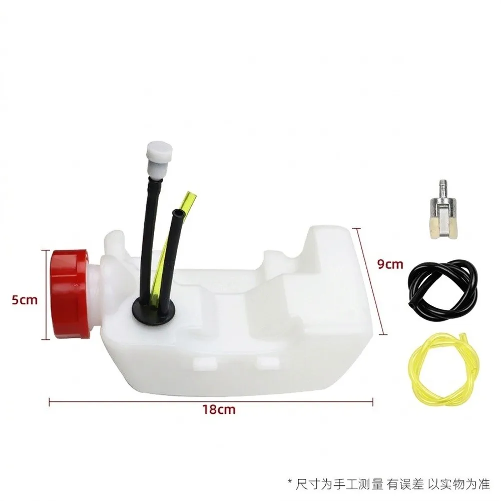 Trimmer Tank Tank Assembly For Lawn Trimming Leak-resistant Design Secure Sealing Red Cap Direct Replacement Part
