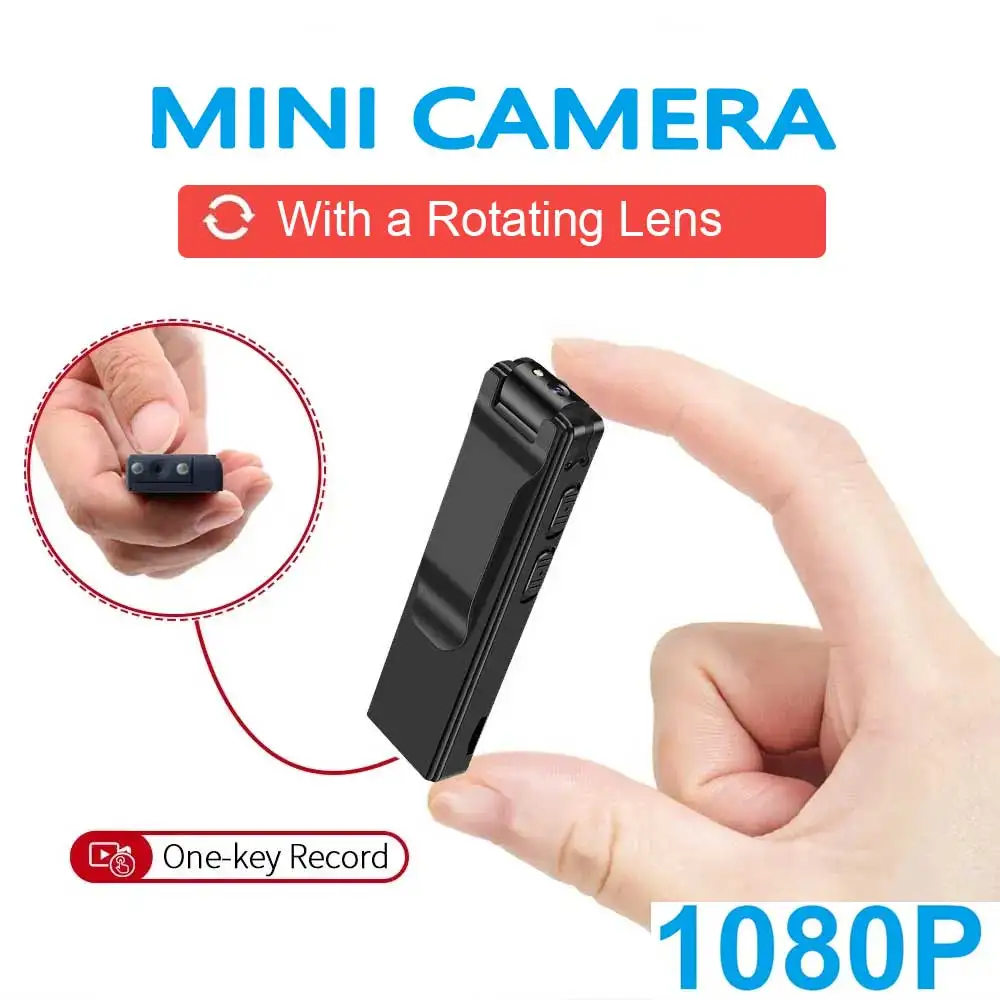 Hd 1080P Mini Camera Sport Dv Smart Home Security Cam Bewegingssensor Kleine Camcorder Magnetische Zak Lichaam Camara Videorecorder