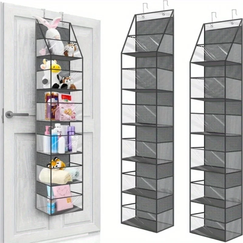 

1PC 4-Shelf 6-Shelf Hanging Shelves Over The Door Organizer Wall Mount Door Storage