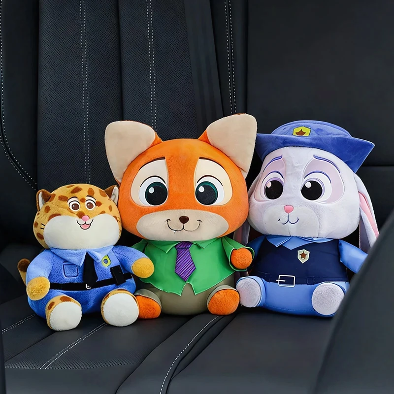 

New 2025 Disney Zootopia Plush Toy Nick Wilde Judith Laverne Hopps 50cm Decorative Figurine Couple Gift Birthday/Christmas Gift