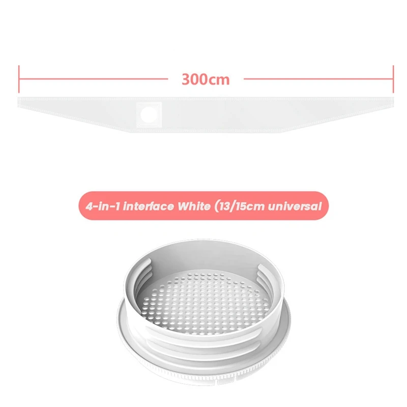 Joint de fenêtre de climatisation portable étanche, joint de fenêtre AC portable, couremplaçant universel, chaud, 5.1 cm, 300 pouces