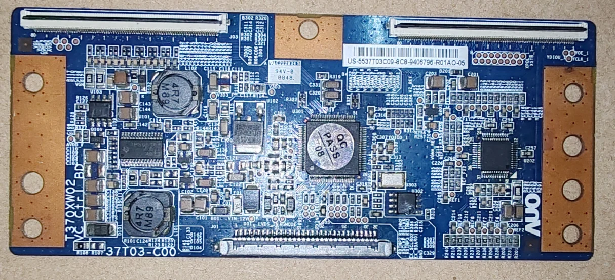 

T370XW02 VC CTRL BD 37T03-C00 T-con LED TV logic board, physical photo, tested well,