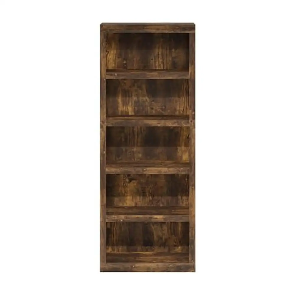 Scaffale aperto in legno a 5 livelli libreria Home Office camera da letto cucina soggiorno stoccaggio salvaspazio durevole sistema di mensole leggere