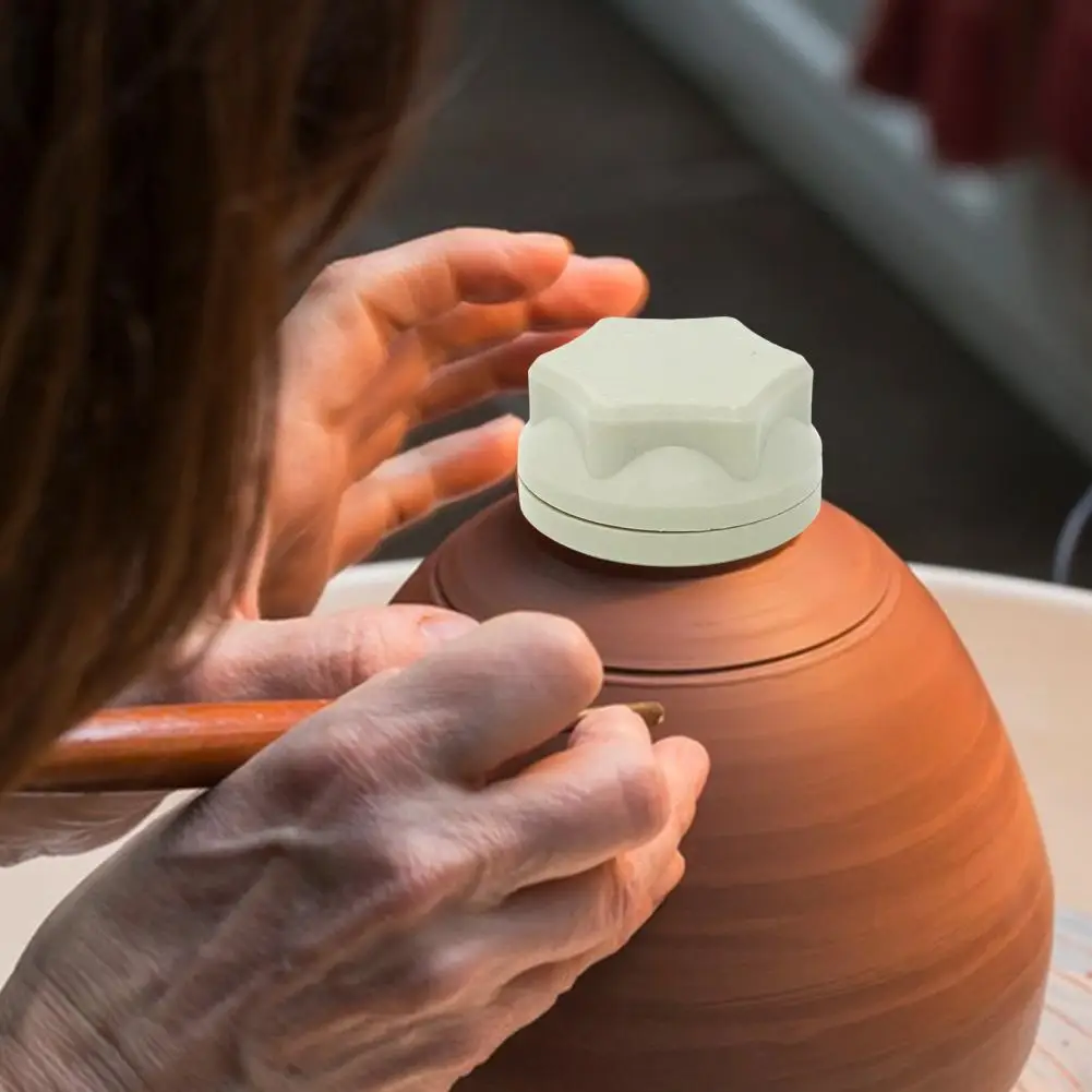 

Керамическое оборудование, компактный портативный глиняный керамический инструмент для метания обрезки, инструменты для легкой керамической отделки, вращающийся для художников