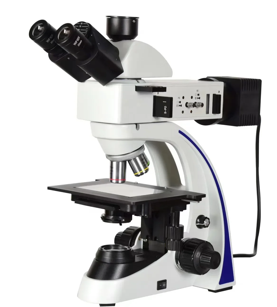 

DG2019T Upright Trinocular Metallurgical Microscope with 0.5X CCD