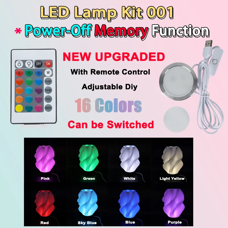 

For Bambu Lab Adjustable Light Kit Led Light Hardware Bambulab Light Kit 001 Led Light Parts Diy Model 3d printer accessories