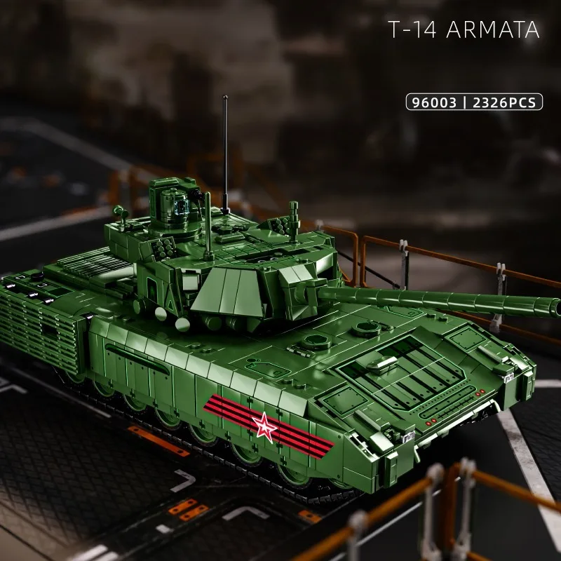 سلسلة عسكرية دبابة قتال اللبنات ألعاب أطفال WW2 سيارات مدرعة MOC الطوب الأسلحة بانزر نموذج الكبار الاطفال الهدايا #5