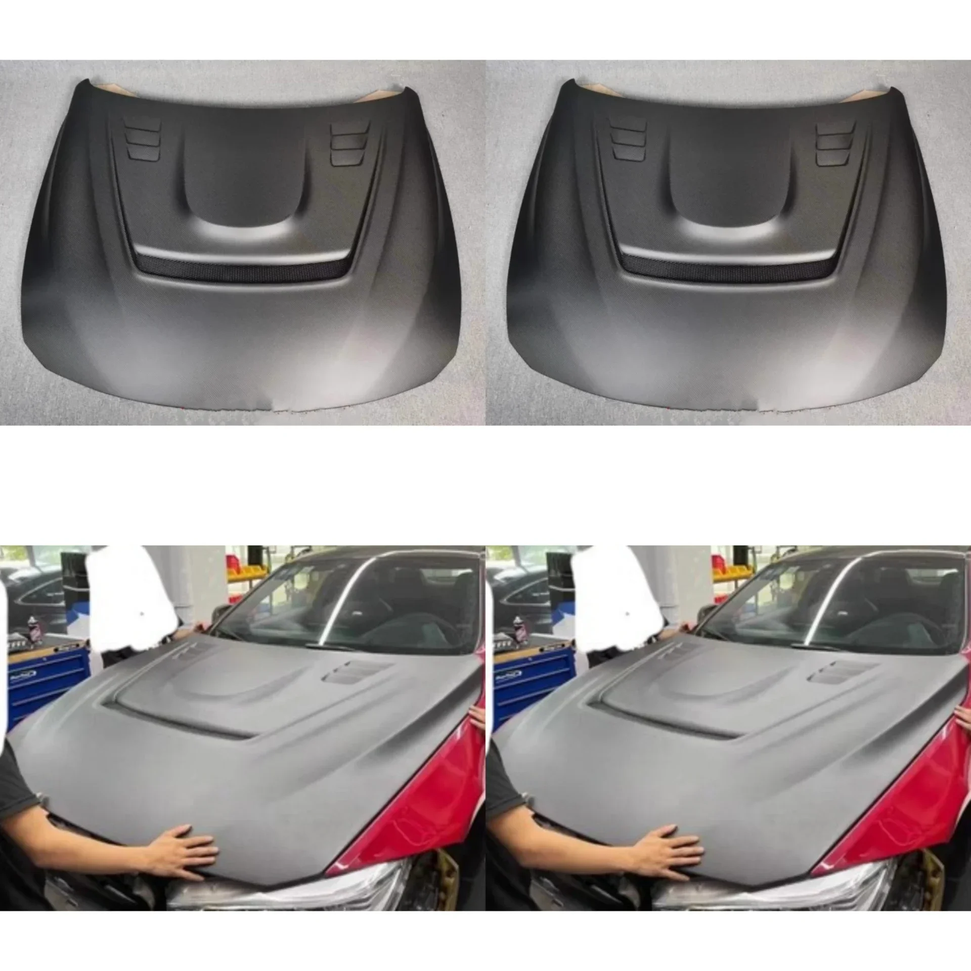 Body Kit Carbon Fiber Engine Cover Resin Hood for  F80 F82 M3 M4 Convert New Style Bonnet Auto Accessories