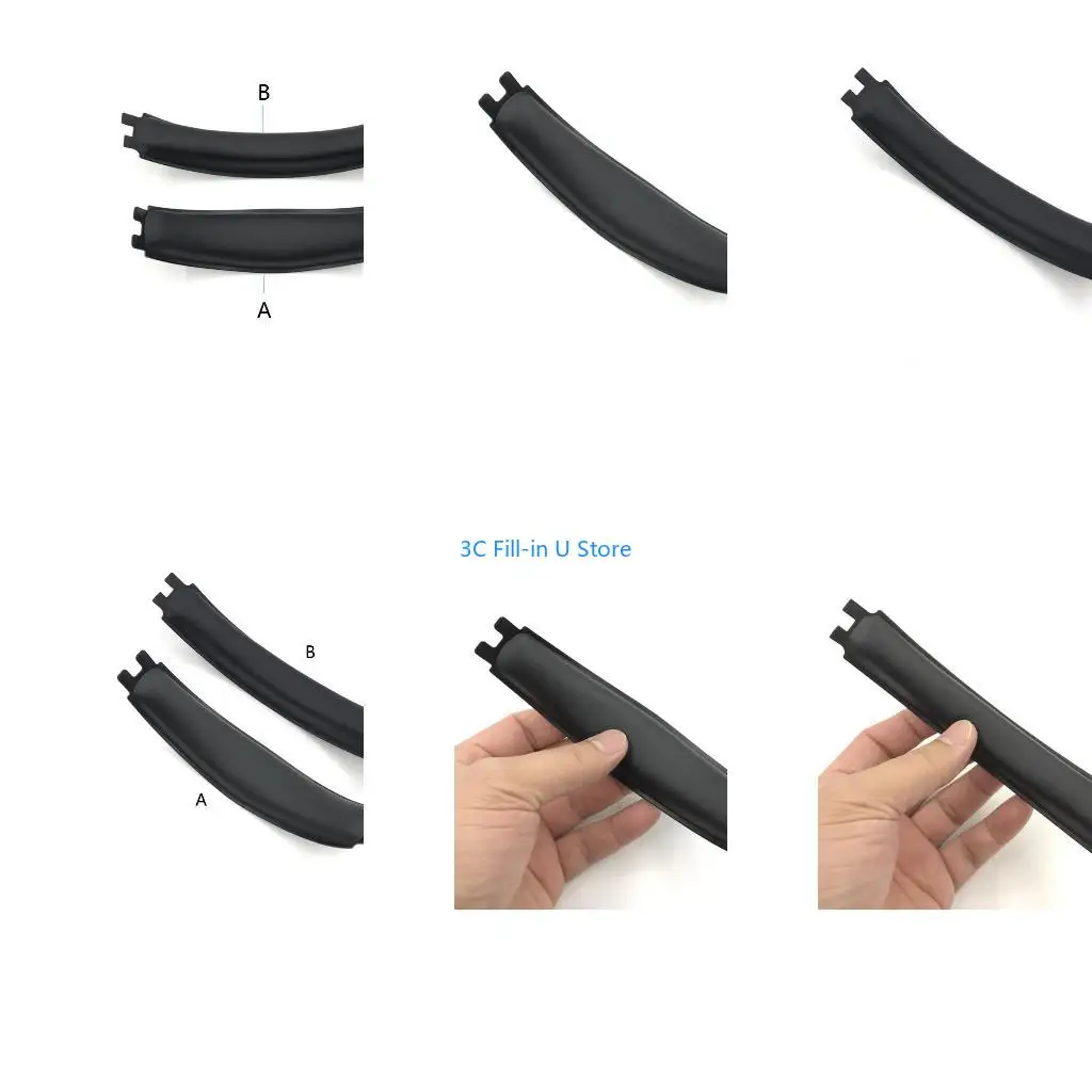 G8TA Replacement Headband for Head Bands Repair Parts for HyperX Cloud Flight Gaming Headset Black