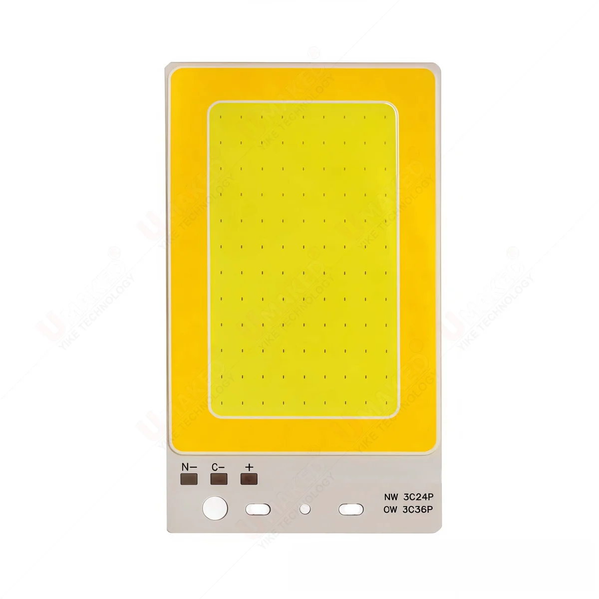 

2 шт., 120x65 мм, двухцветный источник настольной лампы, светодиодный жесткий свет, COB, флип-чип, алюминиевая подложка, 30 Вт, теплый белый + 50 Вт, белая лампа для чтения