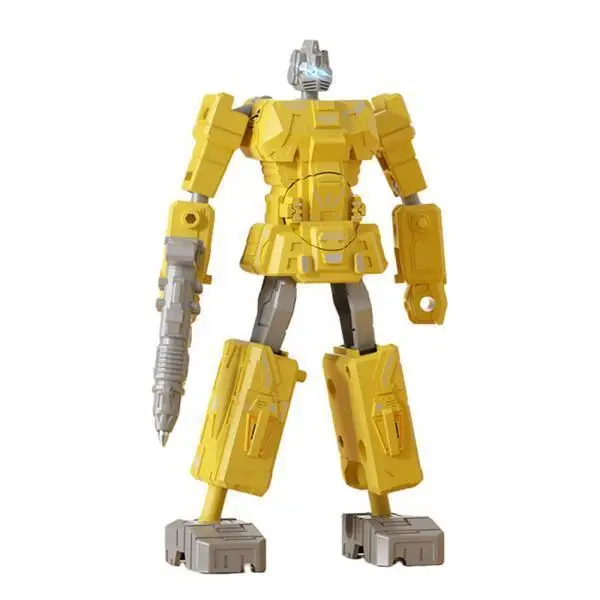 Robot Deformation Pen Plastic Material Cool Appearance Versatile Kids Drawing Toy for Schoolwork