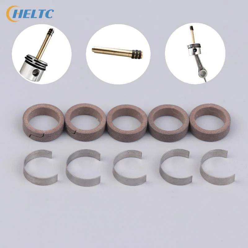 

10Pcs High-Pressure Air Pump 30MPA Secondary Piston Ring 4500PSI Single/Two Cylinder Compressor Piston Ring Shrapnel