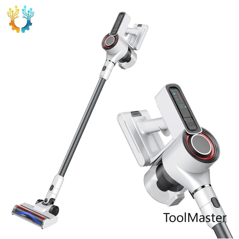 【2026】Factory Wholesale 350W/29000PA Handheld Bagless Dry Suction Rechargeable Vacuum Stick With Spin Dust Tool Household Car Us