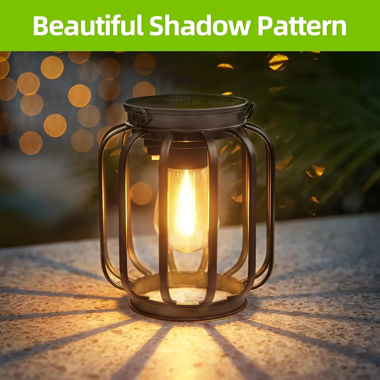 1/2 pièces lanterne solaire lu - Outdoor Lighting Chandelier avis et prix