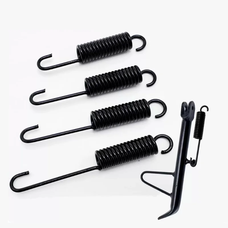 Motorcycle Kickstand Spring Universal Motorbike Side Stand Extension Return Spring High Strength Steel Length 90/100/110/120mm